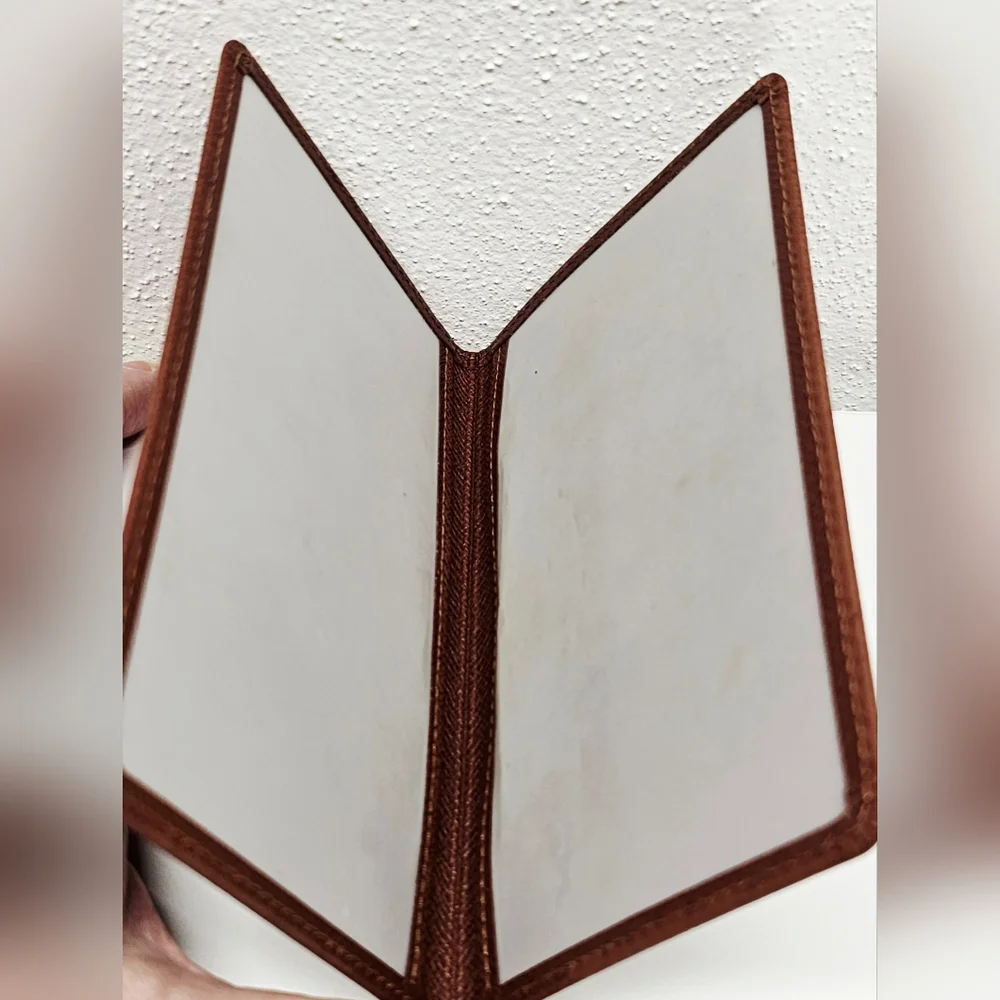 Louis Vuitton Vintage Taiga Leather Passport Holder Unisex With COA